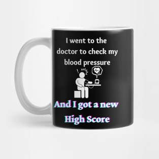 Blood Pressure new High Score Mug